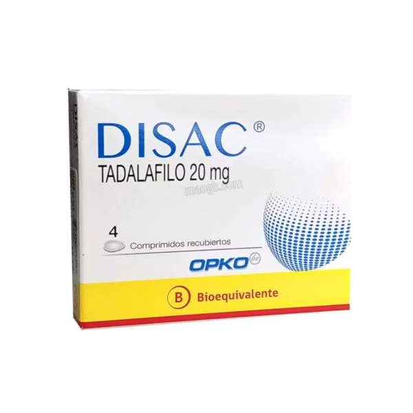 Disac 20mg Tadalafil Tablets 1