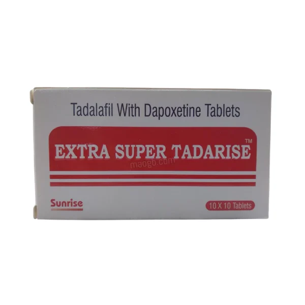 Extra Super Tadarise 100mg Tadalafil & Dapoxetine Tablets 1