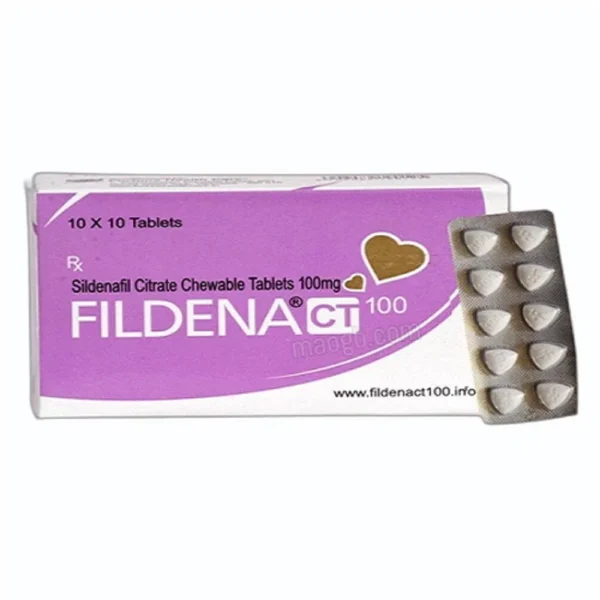 Fildena CT 100mg Sildenafil Tablets 1