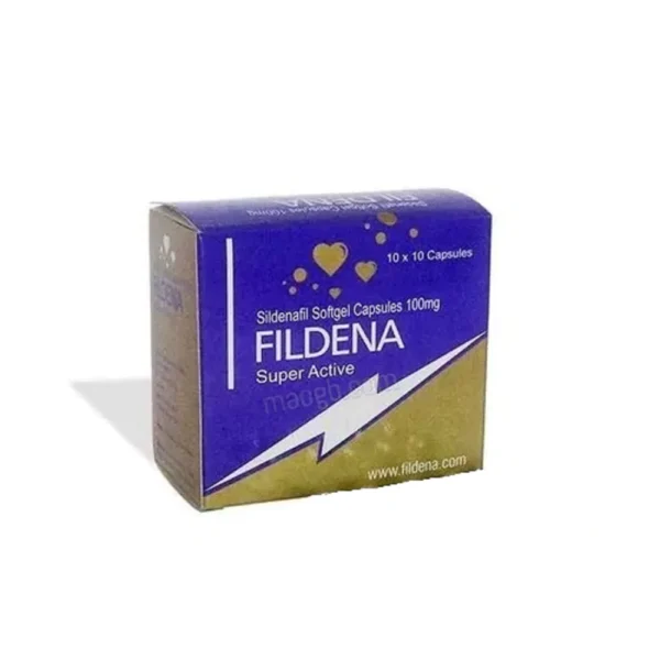 Fildena Super Active 100mg Sildenafil Tablets 1