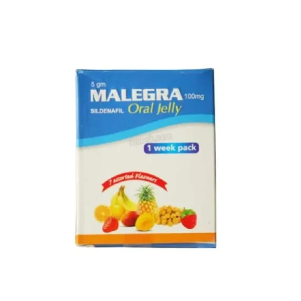 Malegra 100mg Sildenafil Oral Jelly 1