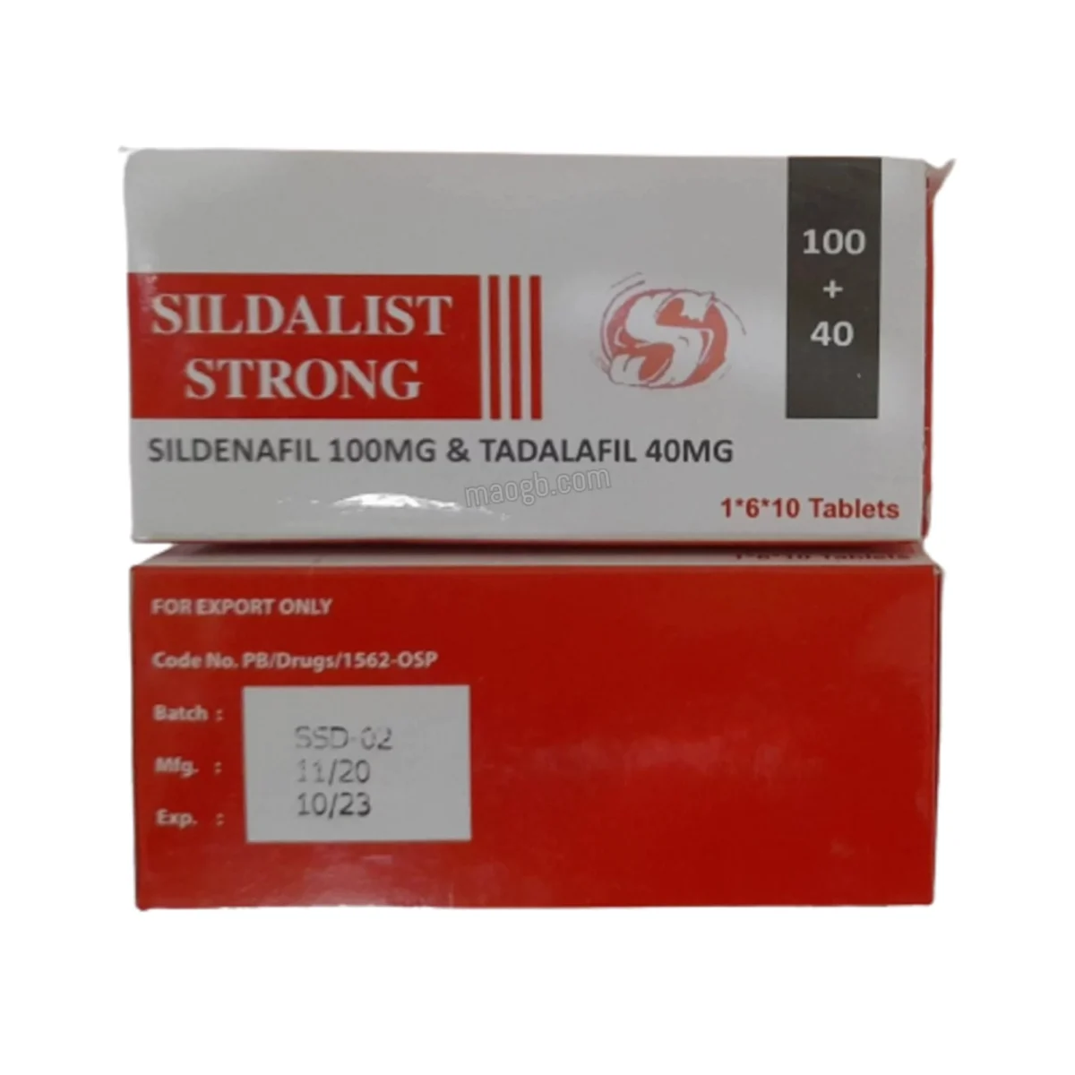 Sildalist Strong 140mg Sildenafil & Tadalafil Tablets 4