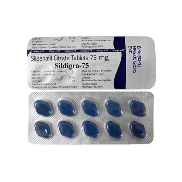 Sildigra 75mg Sildenafil Tablets 1