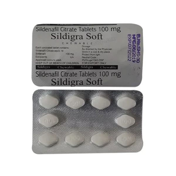 Sildigra Soft 100mg Sildenafil Tablets 1