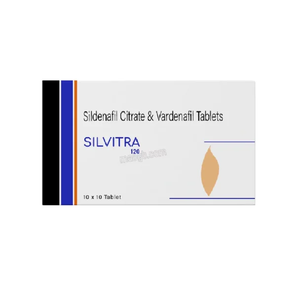 Silvitra 120mg Sildenafil & Vardenafil Tablets 1