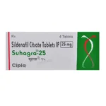 Suhagra 25mg Sildenafil Tablet 1