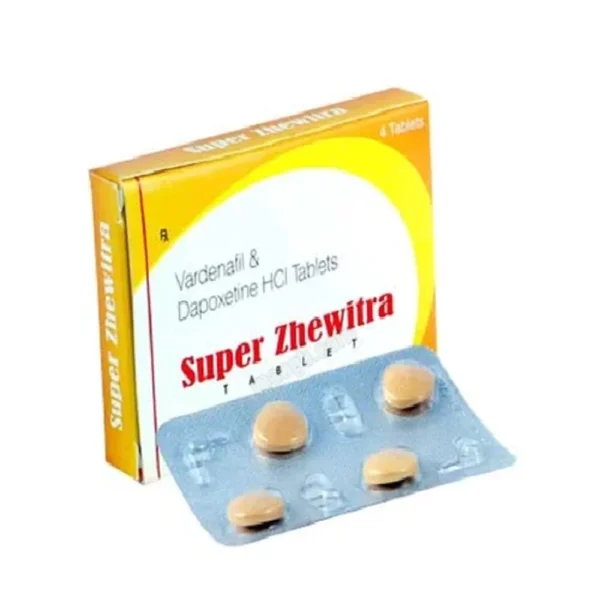 Super Zhewitra 80mg Vardenafil & Dapoxetine Tablets 1