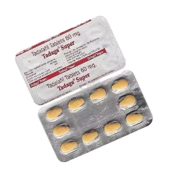 Tadaga Super 60mg Tadalafil Tablets 1