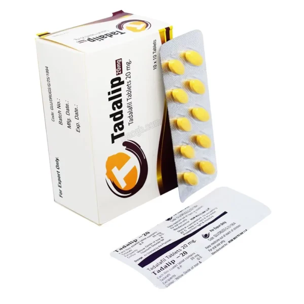 Tadalip 20mg Tadalafil Tablets 1