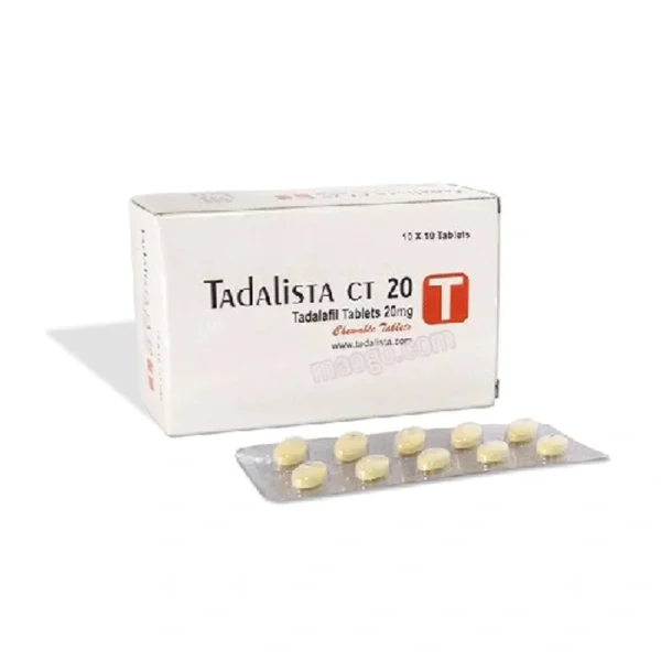 Tadalista CT 20mg Tadalafil Tablets 1