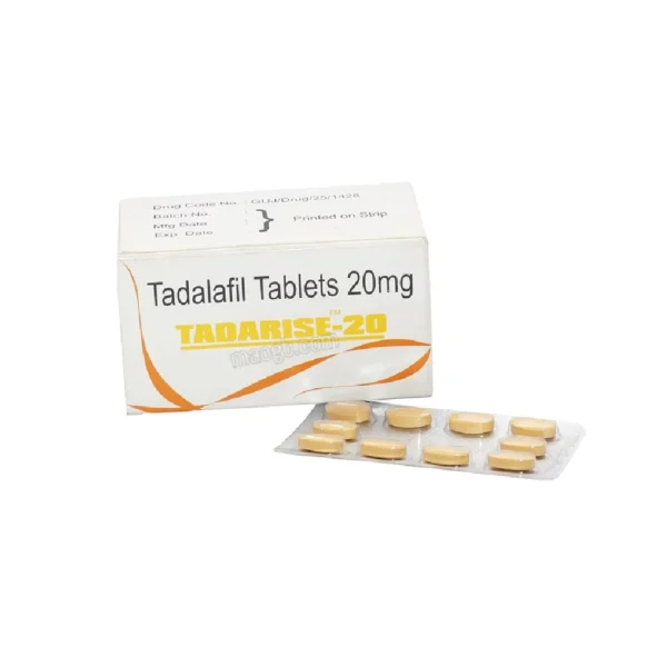 Tadarise 20mg Tadalafil Tablets 1