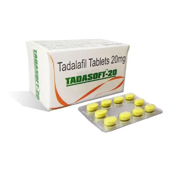 Tadasoft 20mg Tadalafil Tablets 1