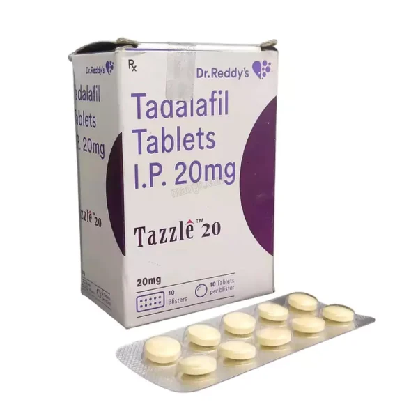 Tazzle 20mg Tadalafil Tablets 1