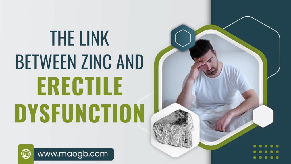 The Link Between Zinc and Erectile Dysfunction