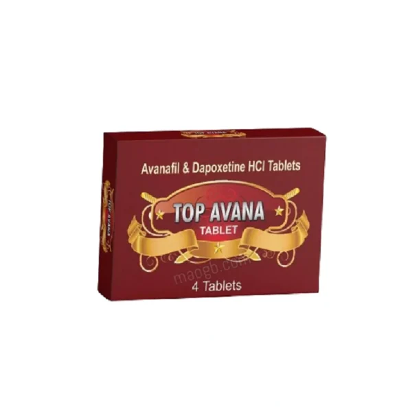 Top Avana 80mg Avanafil & Dapoxetine Tablets 1