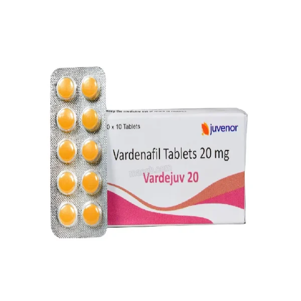 Vardejuv 20mg Vardenafil Tablets 1