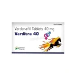 Varditra 40mg Vardenafil Tablets 1