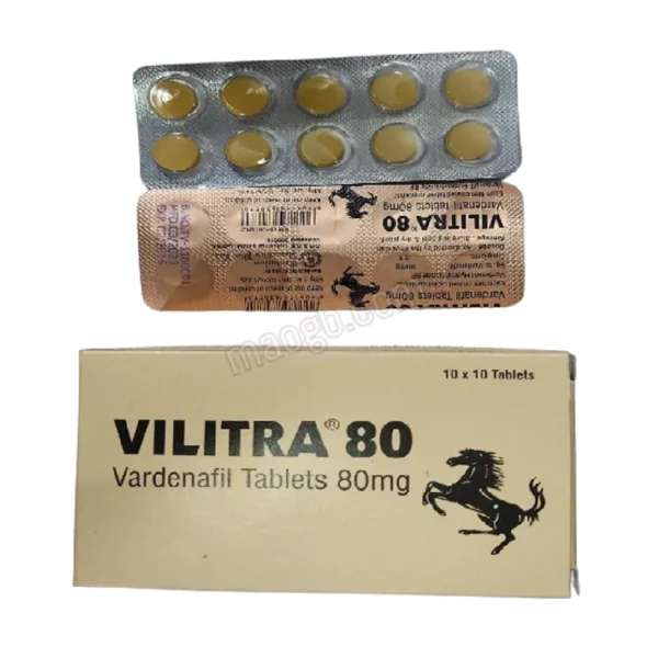 Vilitra 80mg Vardenafil Tablets 1