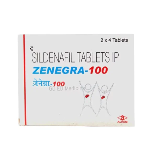 Zenegra 100mg Sildenafil Tablets 1