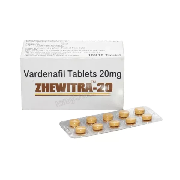 Zhewitra 20mg Vardenafil Tablets 1