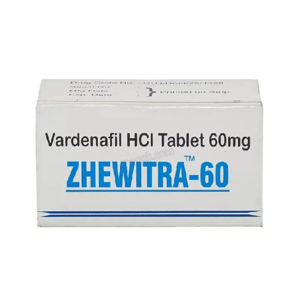 Zhewitra 60mg Vardenafil Tablets 1