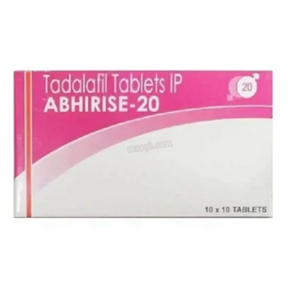 Abhirise 20mg Tadalafil Tablets 1