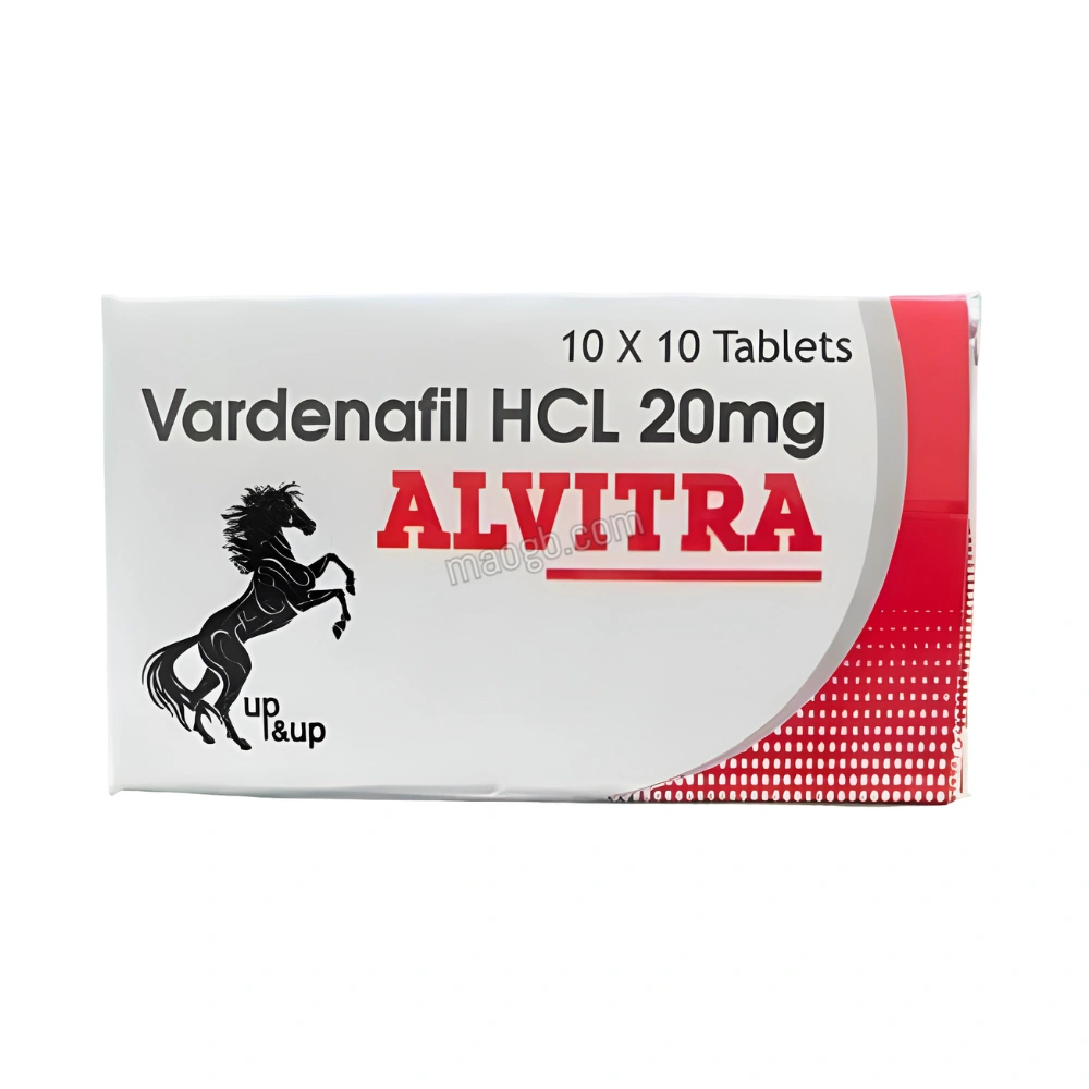 Alvitra 20mg Vardenafil Tablets 1