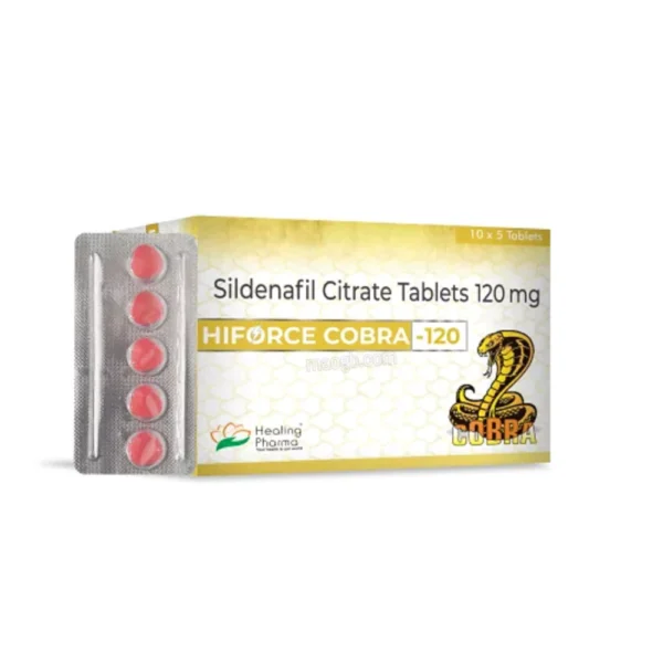 Hiforce Cobra 120mg Sildenafil Tablets 1