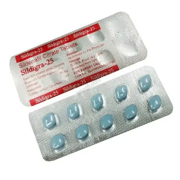 Sildigra 25mg Sildenafil Tablets 1