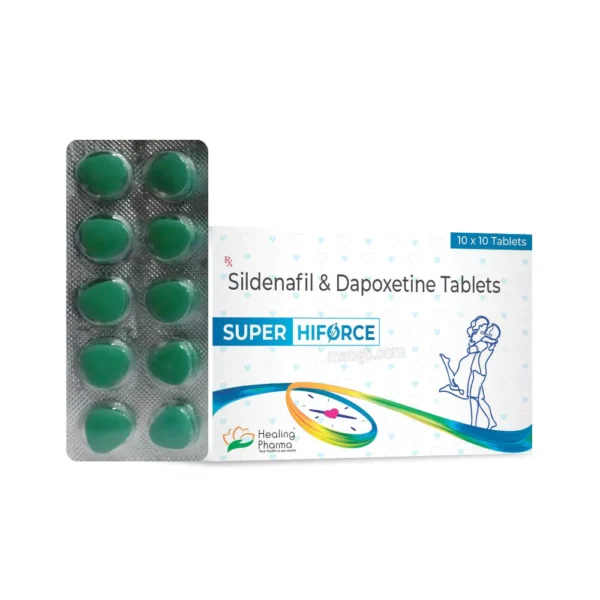 Super Hiforce Sildenafil & Dapoxetine Tablets 1