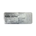 Super Vilitra 80mg Vardenafil & Dapoxetine Tablets 1