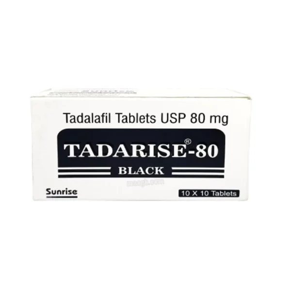 Tadarise Black 80mg Tadalafil Tablets 1