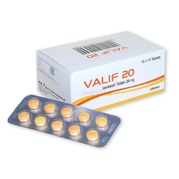 Valif 20mg Vardenafil Tablets 1