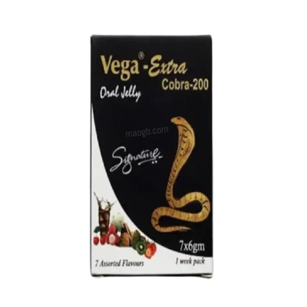 Vega Extra Cobra 200mg Sildenafil Oral Jelly 1