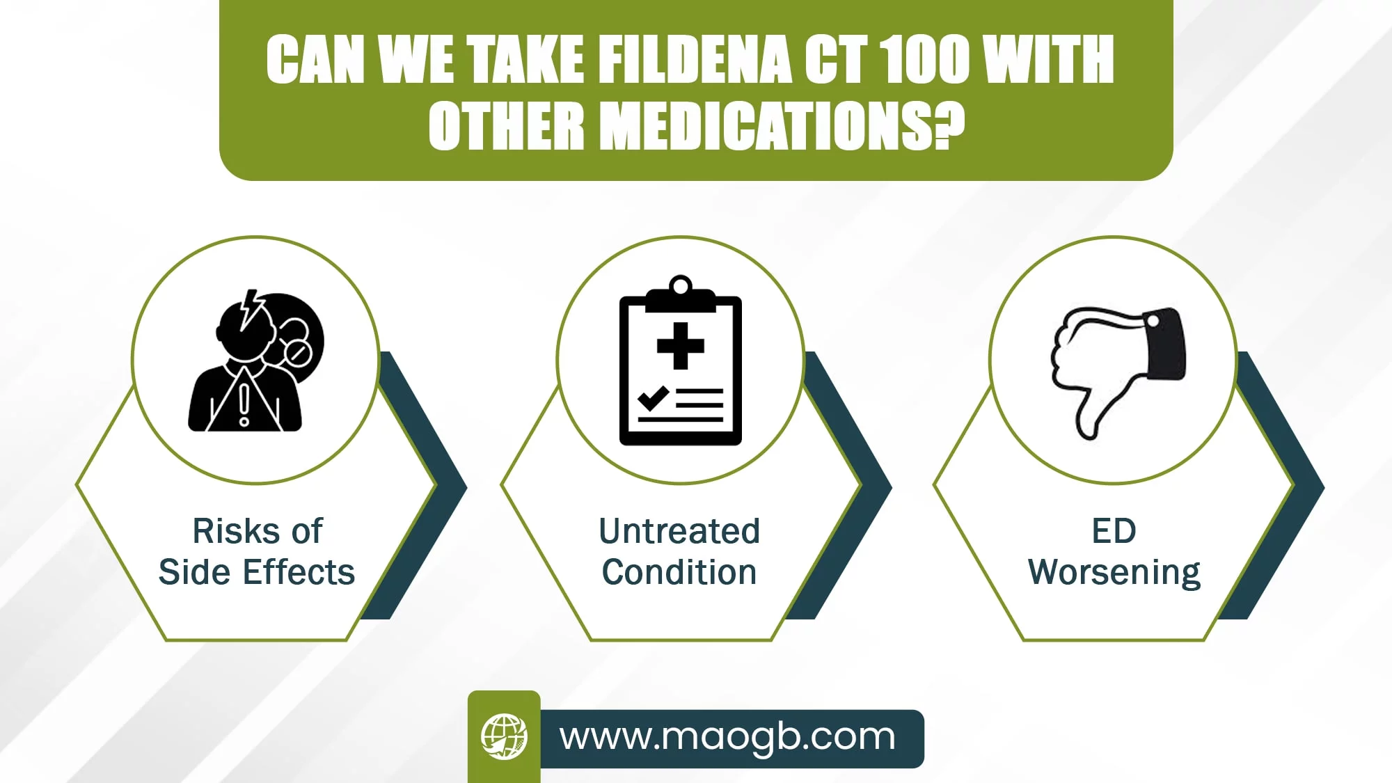 Can We Take Fildena CT 100 With Other Medications? Can We Take Fildena CT 100 With Other Medications?