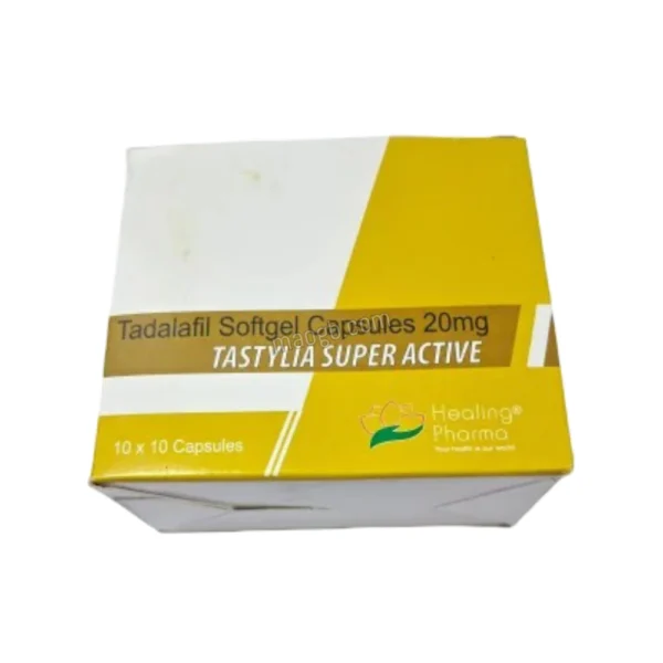 Tastylia Super Active 20mg Tadalafil Softgel Capsules 1