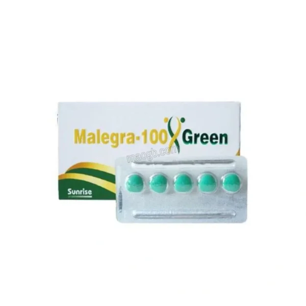 Malegra Green 100mg Sildenafil Tablets 1