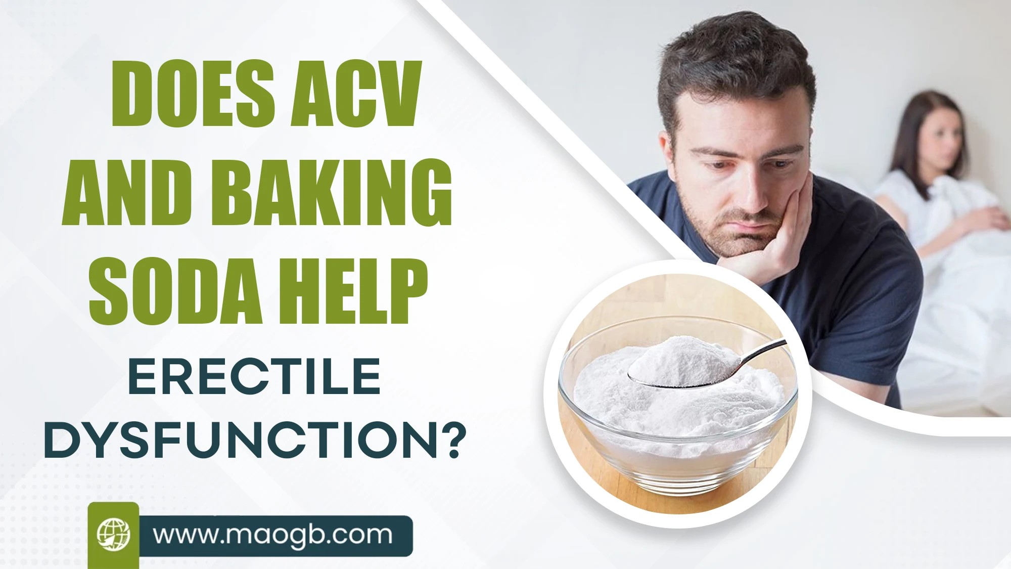 Does ACV and Baking Soda Help Erectile Dysfunction