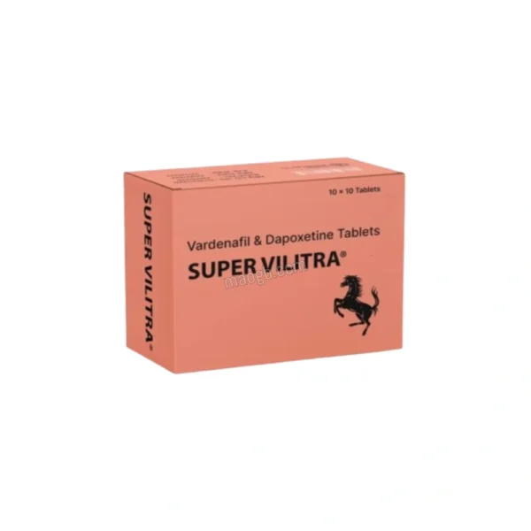 Super Vilitra 80mg Vardenafil & Dapoxetine Tablets
