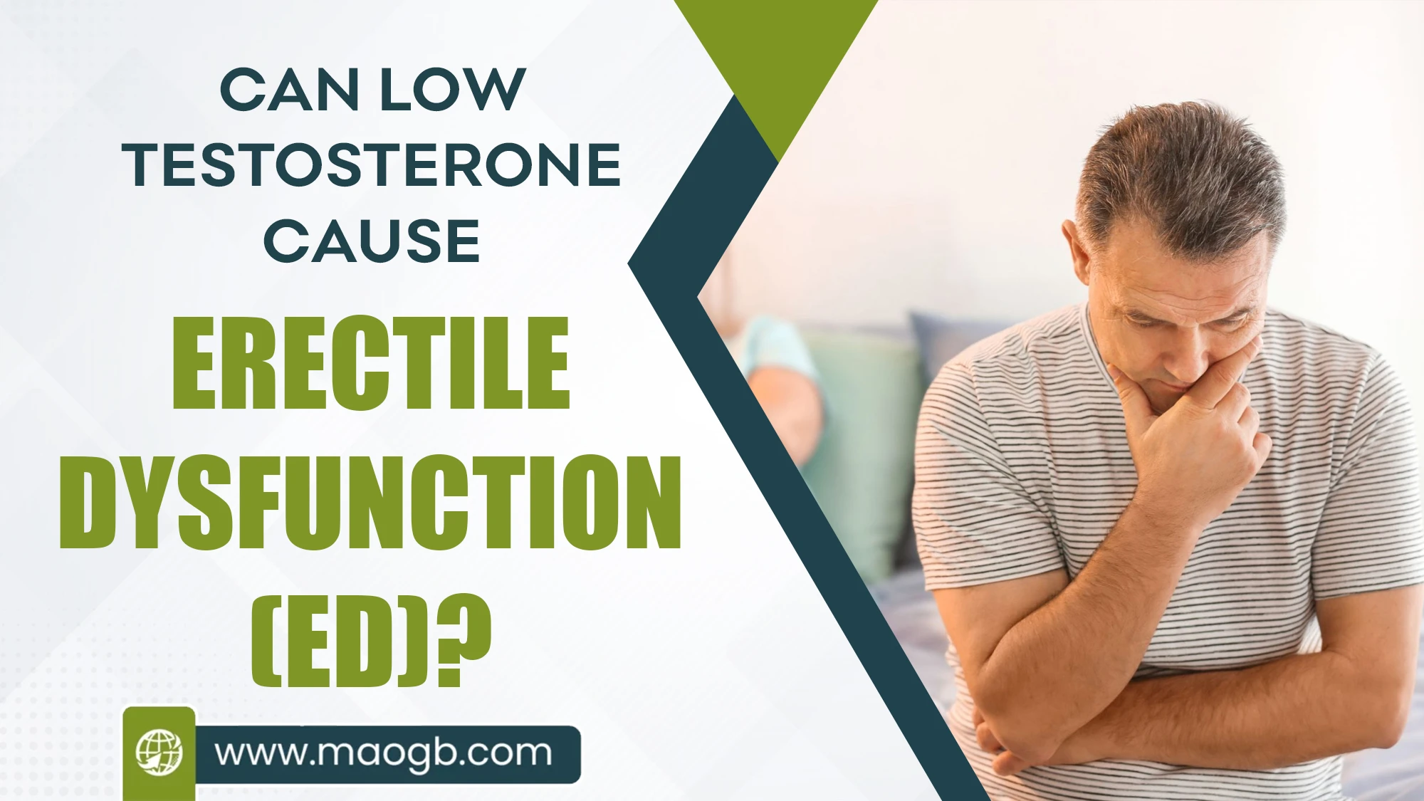Can Low Testosterone Cause Erectile Dysfunction (ED)