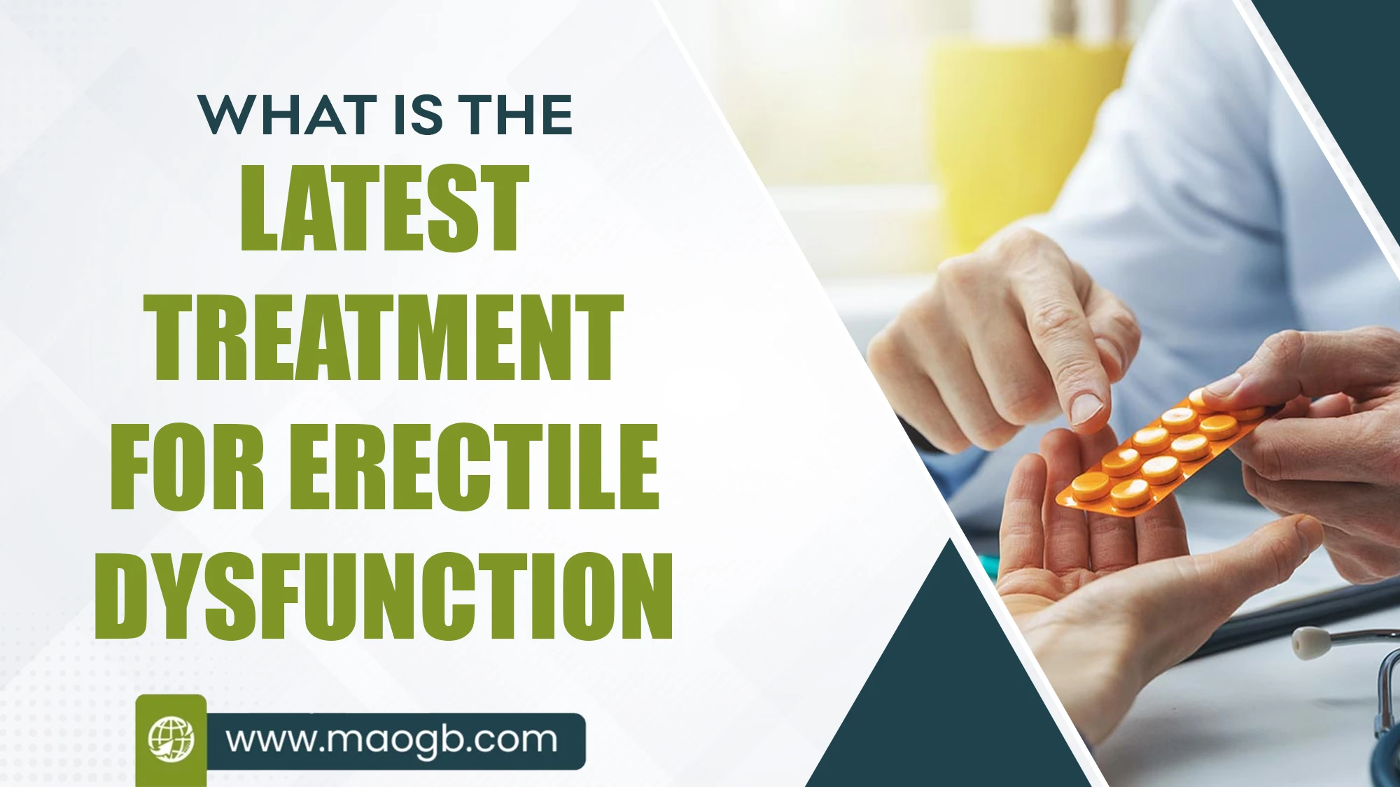 What is the Latest Treatment for Erectile Dysfunction