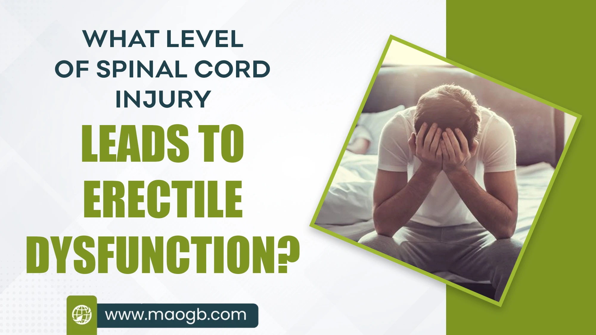 What Level of Spinal Cord Injury Leads to Erectile Dysfunction