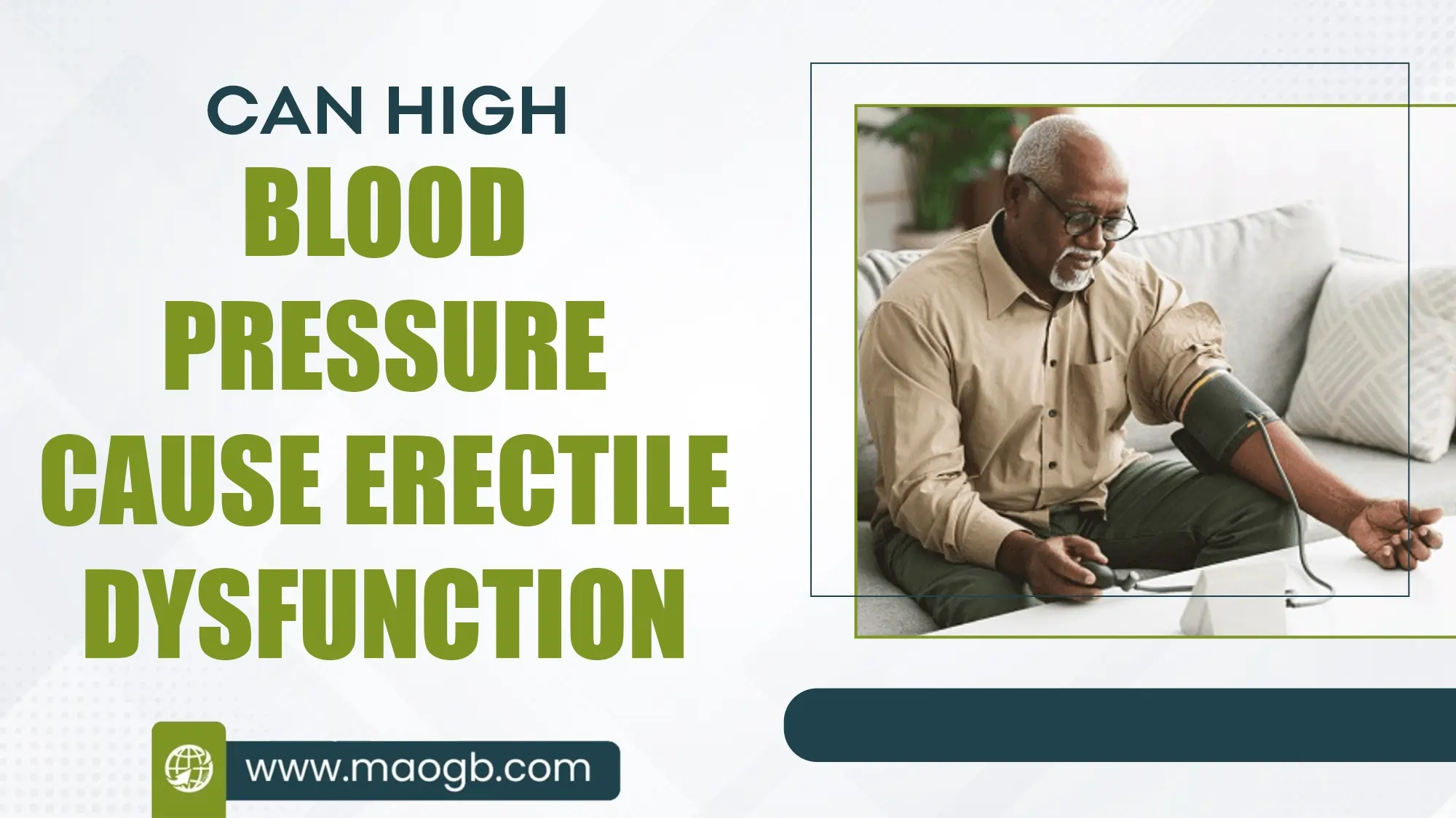Can High Blood Pressure Cause Erectile Dysfunction