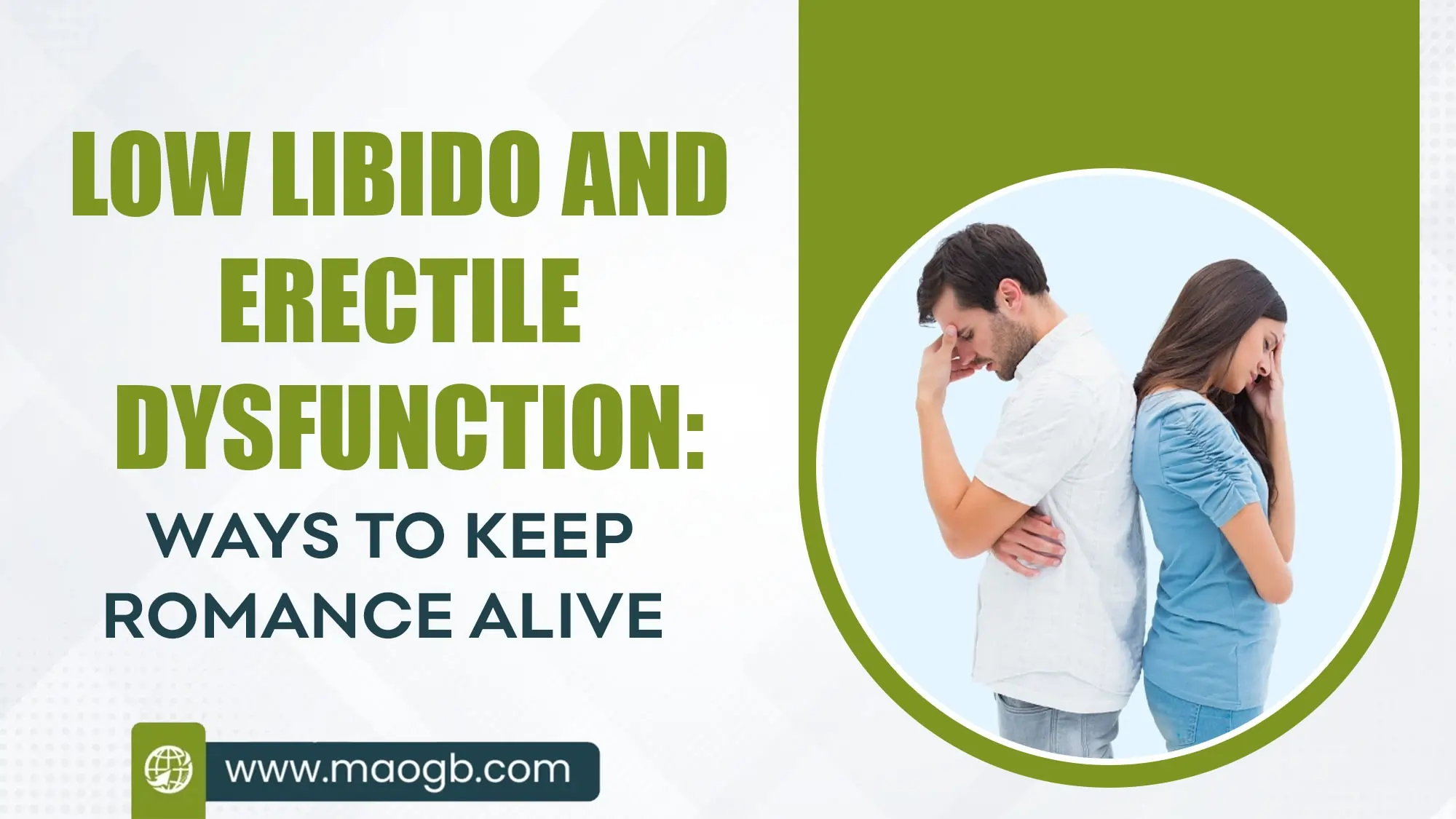Low Libido and Erectile Dysfunction Ways To Keep Romance Alive