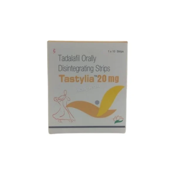 Tastylia 20mg Orally Disintegrating Jelly Box Image
