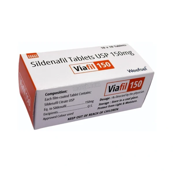 Viafil 150mg ED Treatment Box