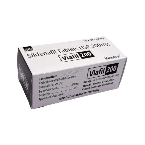 Viafil 200mg Box View